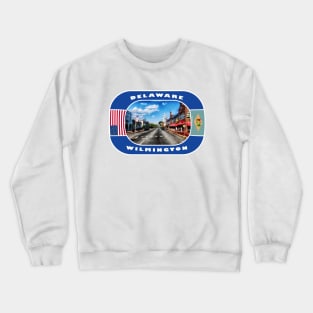 Delaware, Wilmington City, USA Crewneck Sweatshirt